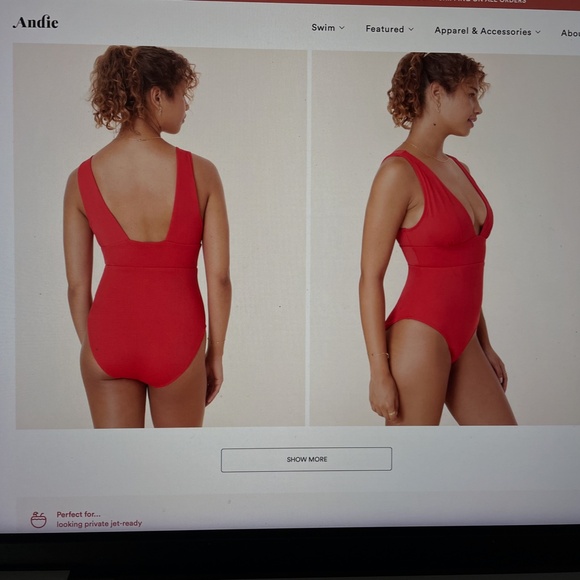 Mykonos One Piece Bathing Suit - Picture 6 of 6